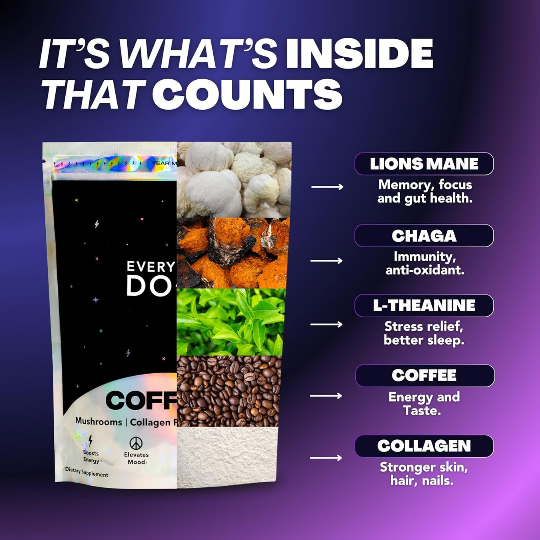 The Everyday Dose Single Serving Coffee+